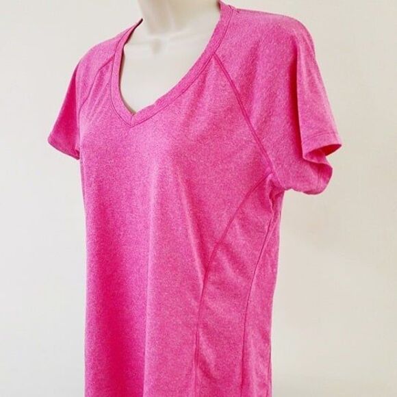 RBX Women's Pink Dri Fit Workout Athletic T-Shirt Size: Medium - Picture 2 of 7
